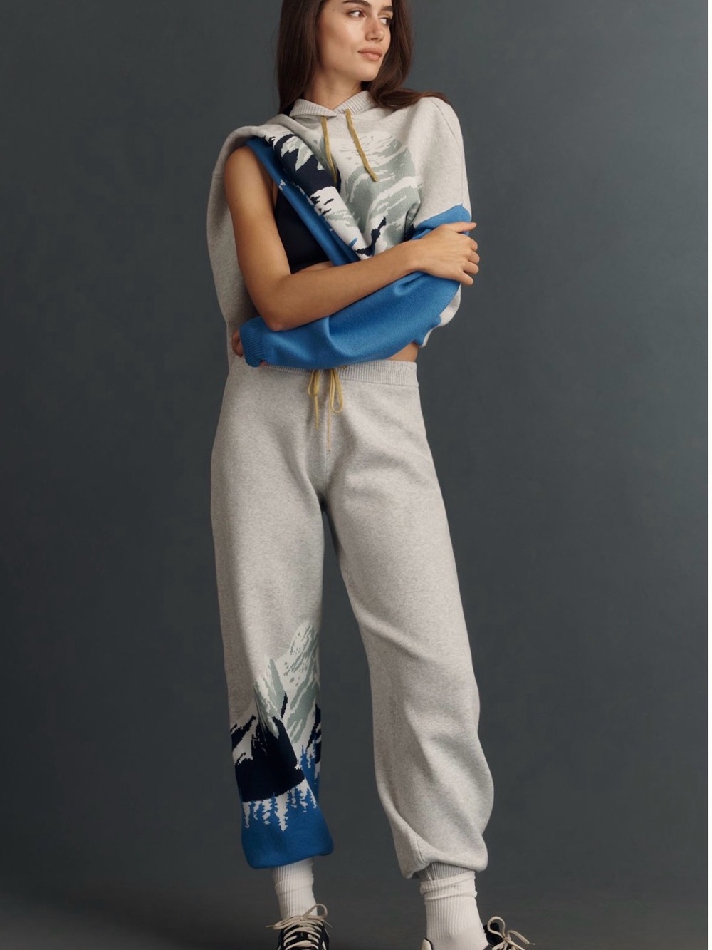 NWT Anthropologie Daily Practice Mountain Turnover Jogger Pants - Picture 2 of 7